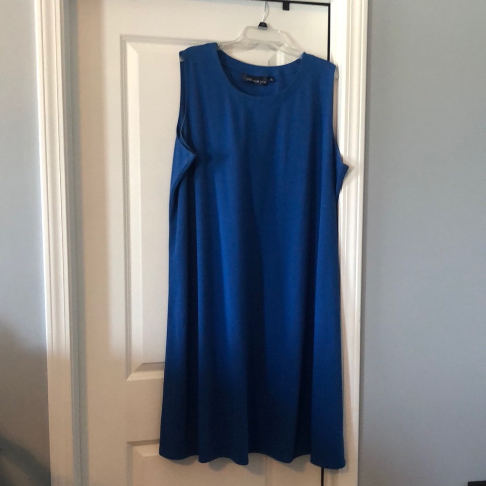 Susan Graver styles dresses